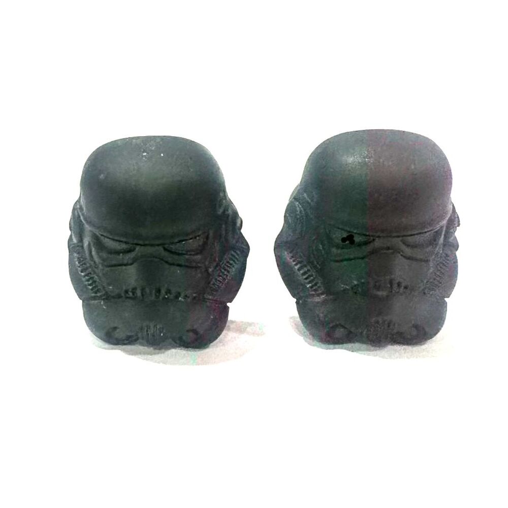 Star Wars Matte Black Stormtrooper Helmet Cufflinks